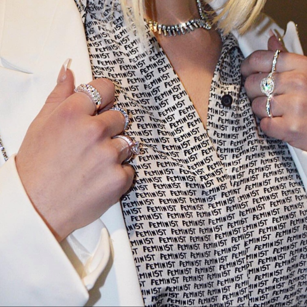 Alice + Olivia Feminist Blouse